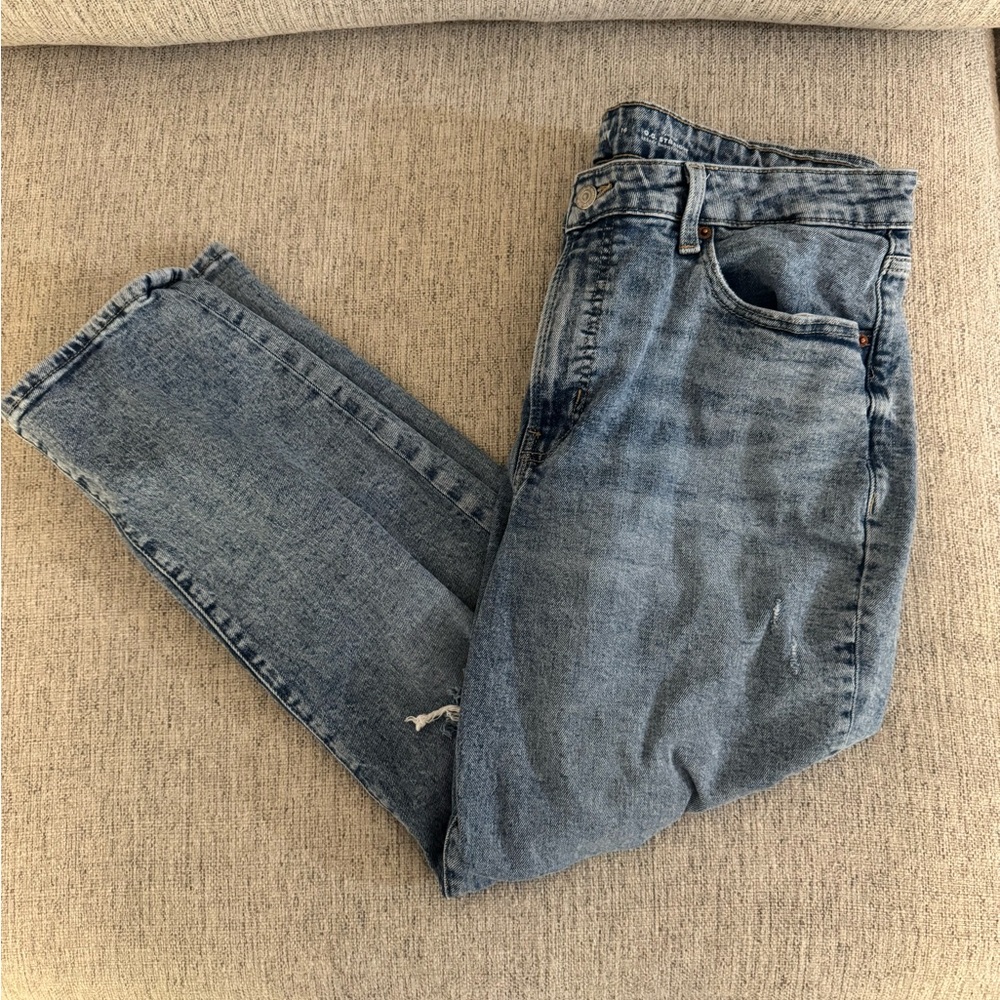 Old Navy OG Straight Blue Denim Jeans